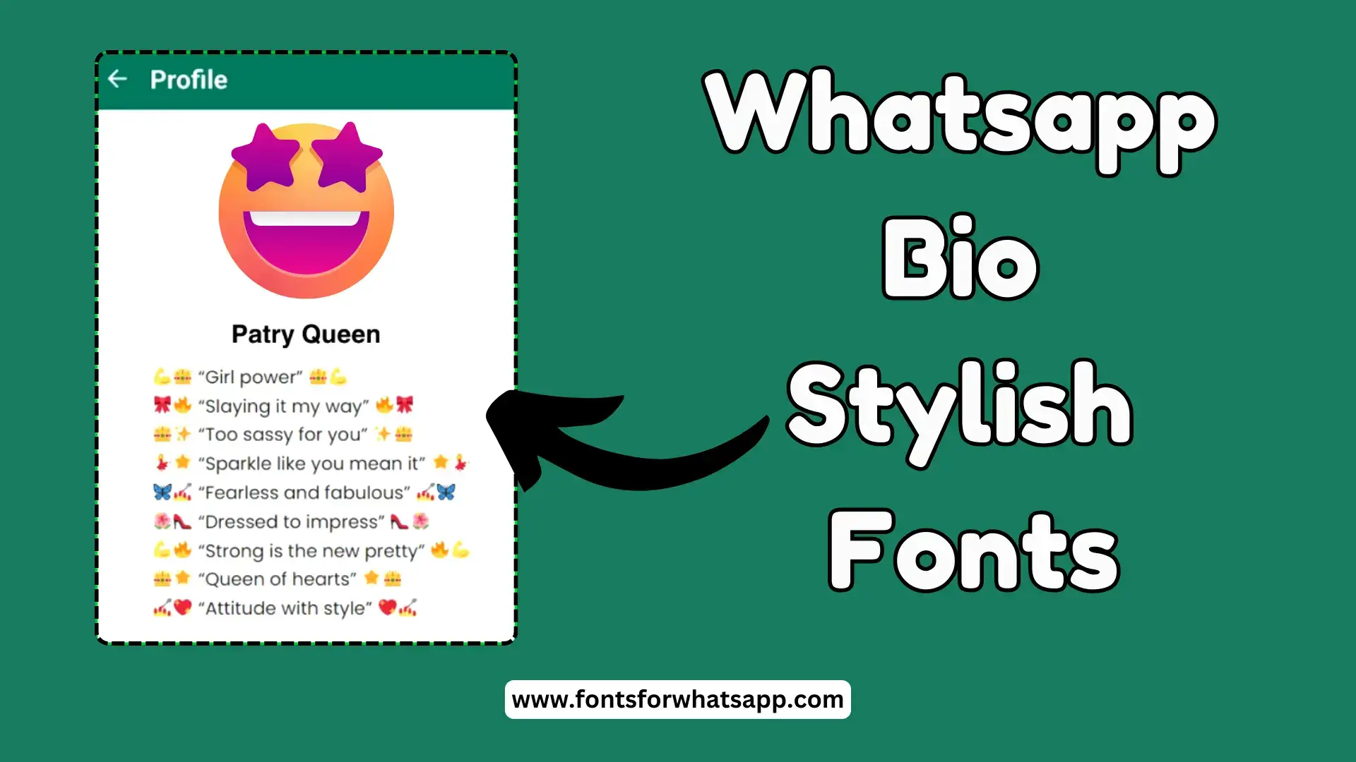 Whatsapp Bio Stylish Fonts